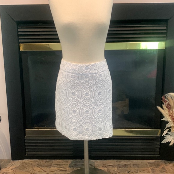 kenzie Skirts Kenzie White Lace Mini Poshmark